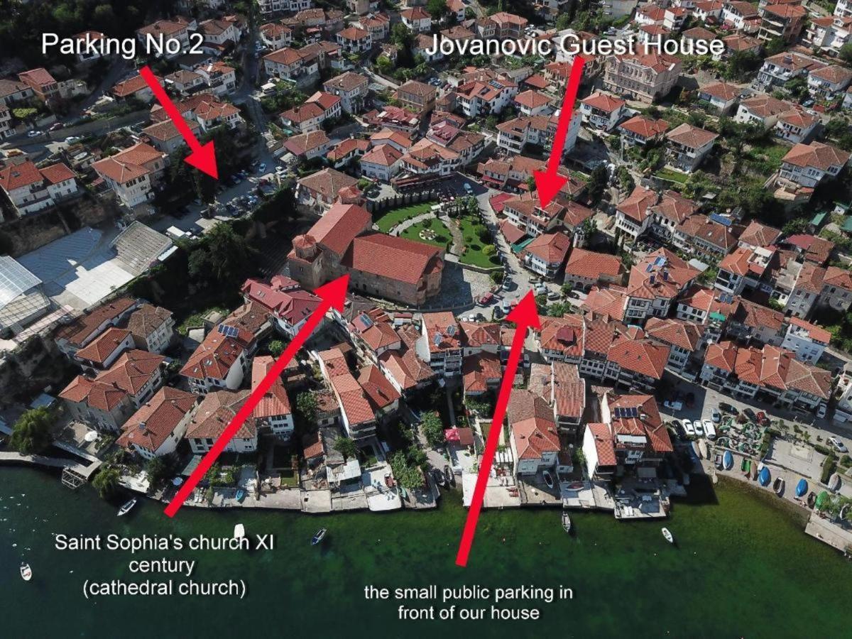 Jovanovic Guest House Ohrid Eksteriør billede