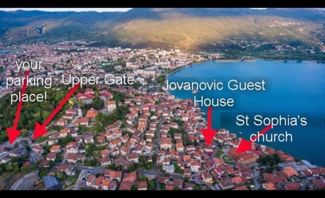 Jovanovic Guest House Ohrid Eksteriør billede