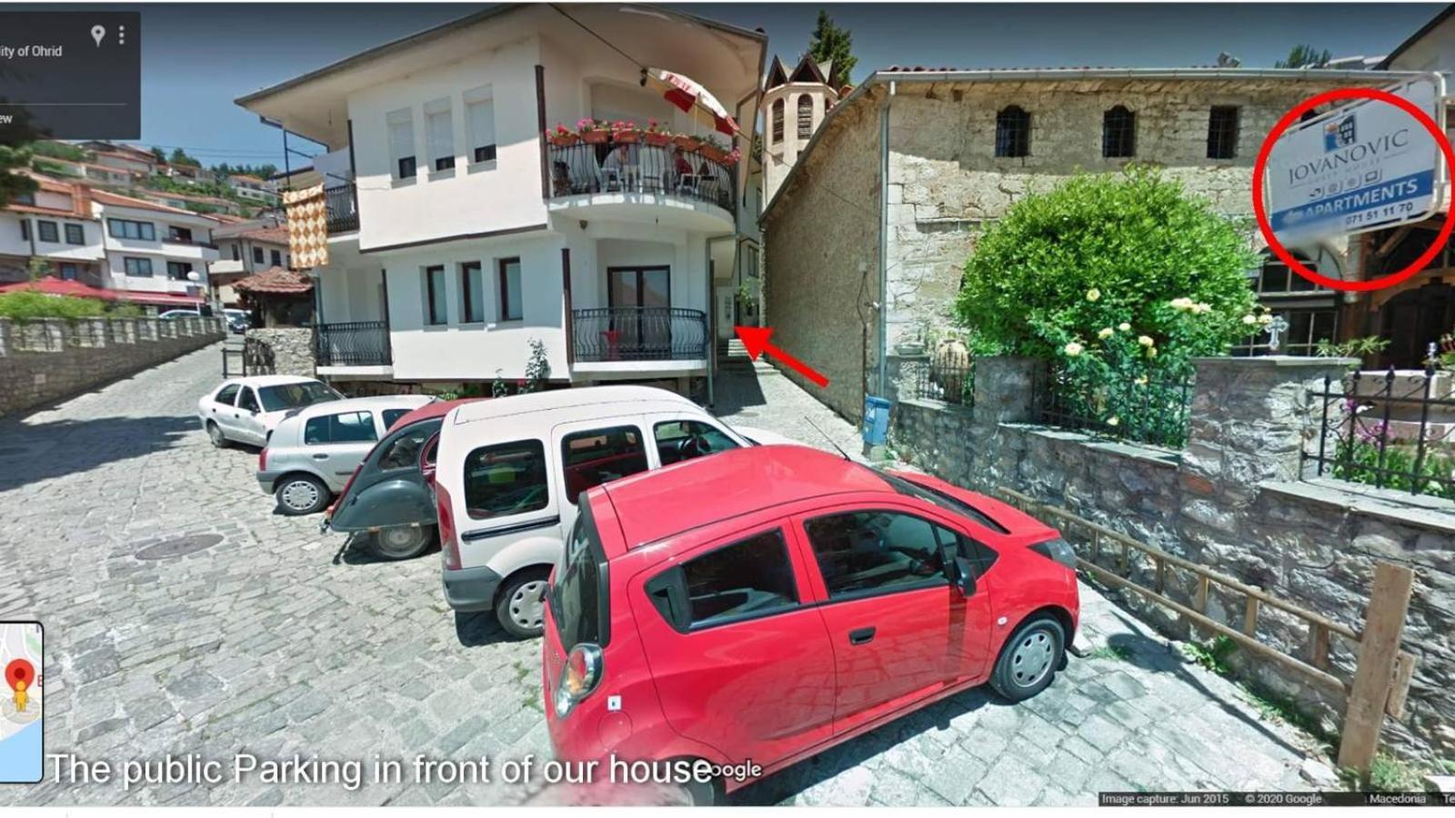 Jovanovic Guest House Ohrid Eksteriør billede